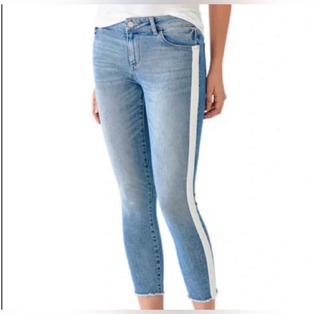 DL 1961 Florence Cropped Midrise Ultrasculpt Skinny Jean